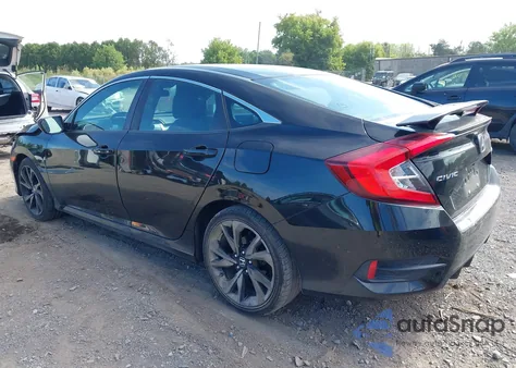 2020 Honda Civic Sport из США, поврежденный, VIN 2HGFC2F83LH500620